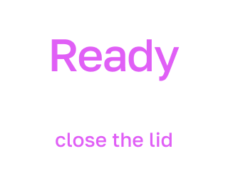 READY display